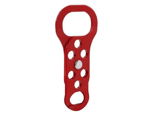Red color Double End Steel Hasp
