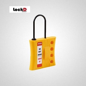 plastic slider lockout hasp