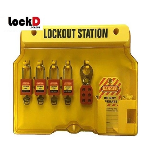 full set of lockout and tagout station small