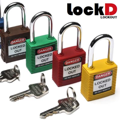 safety lockout padlocks with keys