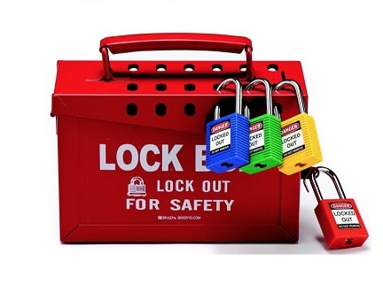lockout kit padlock group box