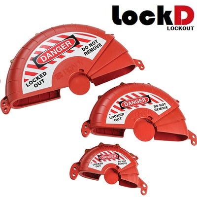 valve lockout devices for different sizes